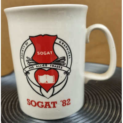 101278 Mug - SOGAT '82 Conference Scarborough 1986 (2) £20